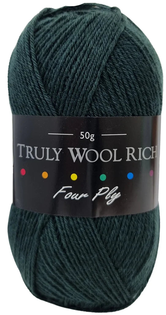 Truly Wool Rich 4 Ply Yarn - Cygnet Yarns