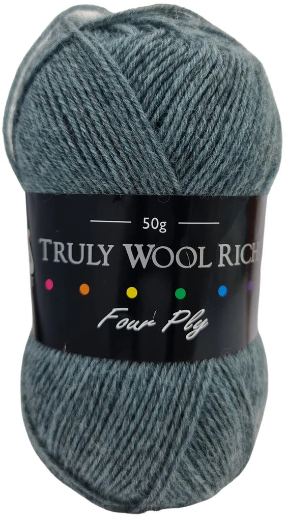 Truly Wool Rich 4 Ply Yarn - Cygnet Yarns